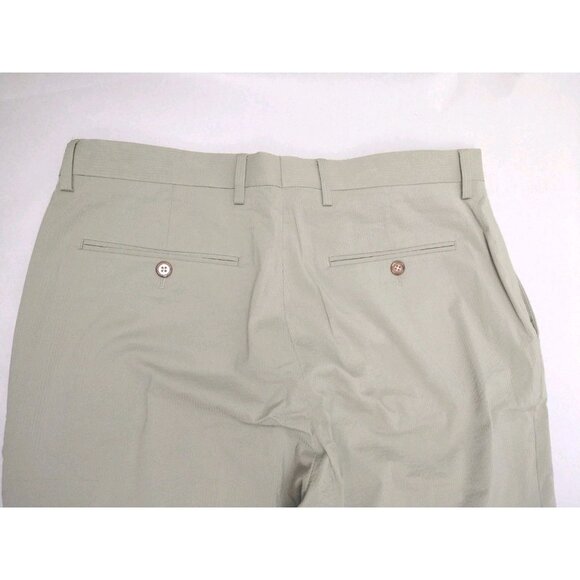 Jcrew Men’s Kenmare coolmax olive Khaki green Pants 32/32 - Picture 11 of 11